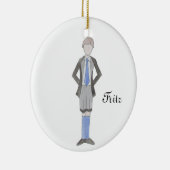 Nutcracker Fritz Keepake Ornament (Rechts)