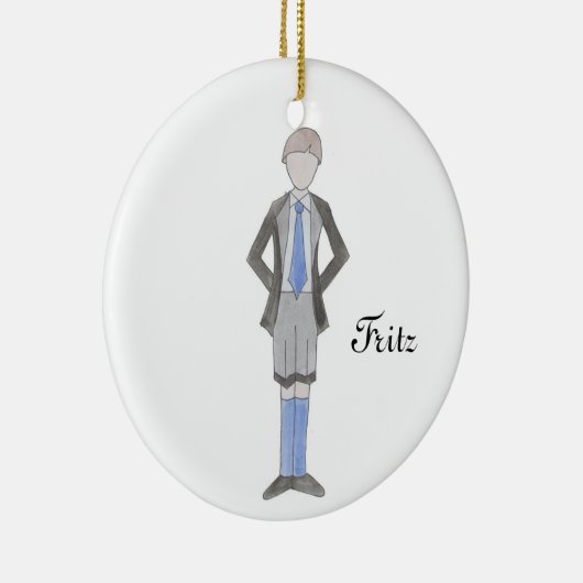 Nutcracker Fritz Keepake Ornament (Rechts)