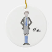Nutcracker Fritz Keepake Ornament (Vorne)