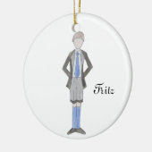 Nutcracker Fritz Keepake Ornament (Links)