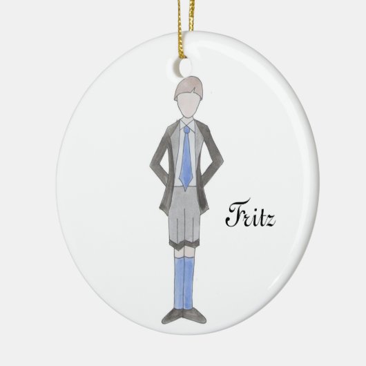 Nutcracker Fritz Keepake Ornament (Links)