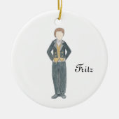 Nutcracker Fritz Keepake Ornament (Vorne)