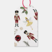Nutcracker Frohe Weihnachten Geschenkanhänger (Rückseite)