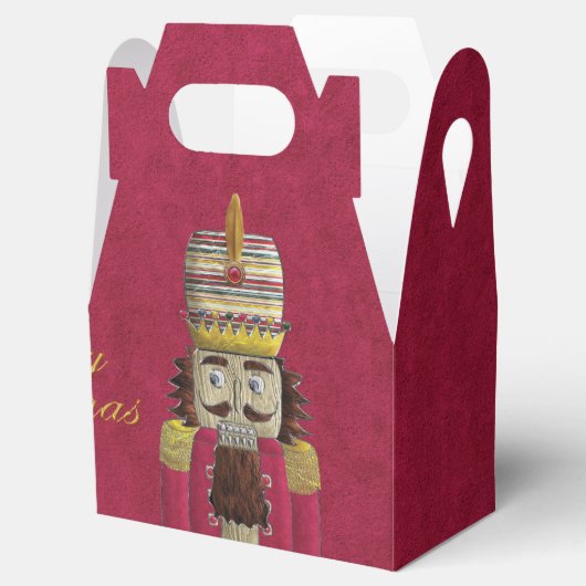 Nutcracker Frohe Weihnachten Geschenkschachtel (Geöffnet)