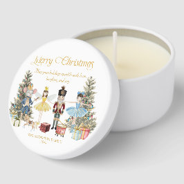 Nutcracker Frohe Weihnachten Sojawachs-Kerzen-Gesc
