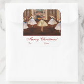 Nutcracker Frohe Weihnachtsgeschenke Aufkleber (Tasche)