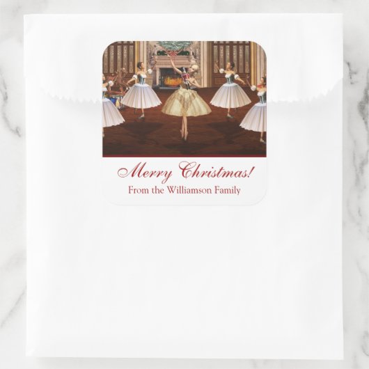 Nutcracker Frohe Weihnachtsgeschenke Stickers (Tasche)