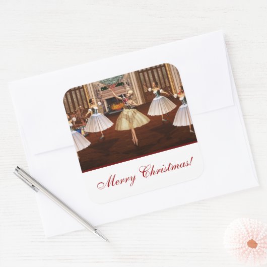 Nutcracker Frohe Weihnachtsgeschenke Stickers (Umschlag)