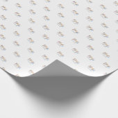 Nutcracker Frohe Weihnachtswrapping Papier Geschenkpapier (Ecke)