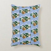 Nutcracker Frosted Blue Rectangular Cushion Dekokissen (Vorderseite(Vertikal))