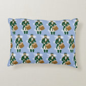 Nutcracker Frosted Blue Rectangular Cushion Dekokissen (Rückseite)