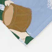 Nutcracker Frosted BlueFleece Blanket Fleecedecke (Ecke)