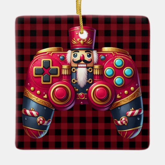 Nutcracker Game Controller Ornament (Vorderseite)