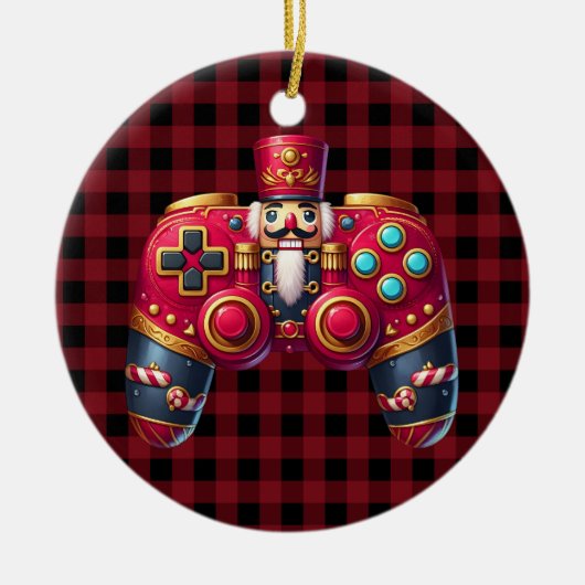 Nutcracker Game Controller Ornament (Vorne)