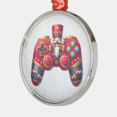 Nutcracker Game Controller Ornament Aus Metall (Links)