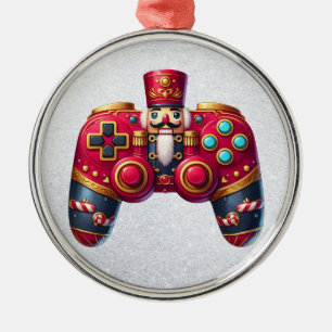 Nutcracker Game Controller Ornament Aus Metall