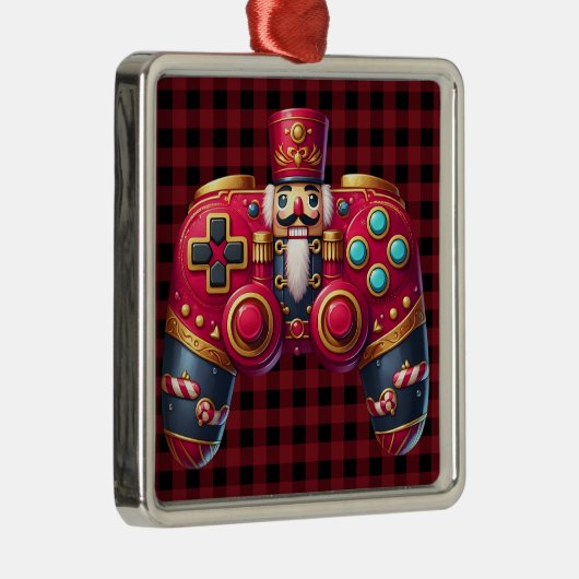 Nutcracker Game Controller Ornament Aus Metall (Rechts)