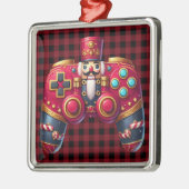 Nutcracker Game Controller Ornament Aus Metall (Links)