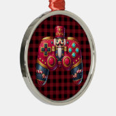 Nutcracker Game Controller Ornament Aus Metall (Rechts)