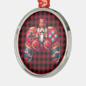 Nutcracker Game Controller Ornament Aus Metall (Links)