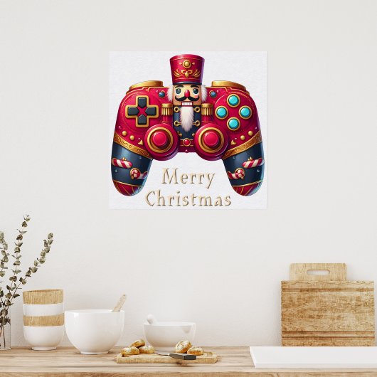 Nutcracker Game Controller Poster (Küche)