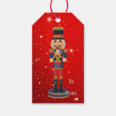 Nutcracker Geschenkanhänger (Vorderseite)