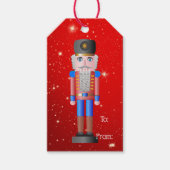 Nutcracker Geschenkanhänger (Vorderseite)