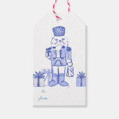 Nutcracker-Geschenkmarke Geschenkanhänger (Vorderseite)