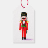Nutcracker-Geschenkmarke Geschenkanhänger (Vorderseite)
