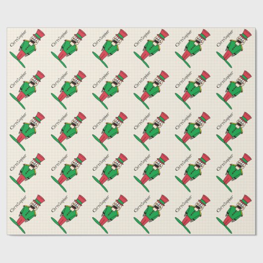 Nutcracker Geschenkpapier (Flach)