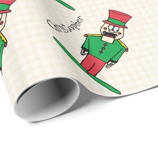 Nutcracker Geschenkpapier (Rolleneckpunkt)