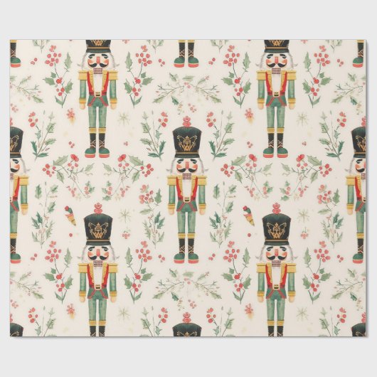 Nutcracker Geschenkpapier (Flach)