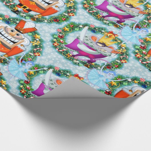Nutcracker Geschenkpapier (Ecke)