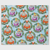 Nutcracker Geschenkpapier (Flach)