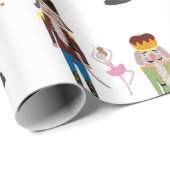 Nutcracker Geschenkpapier (Rolleneckpunkt)