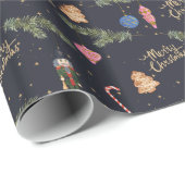 Nutcracker Geschenkpapier (Rolleneckpunkt)