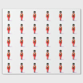 Nutcracker-Geschenkpapier Geschenkpapier (Flach)