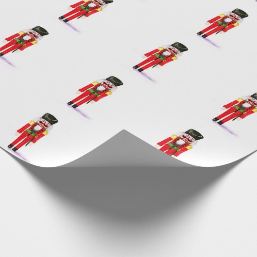 Nutcracker-Geschenkpapier Geschenkpapier (Ecke)