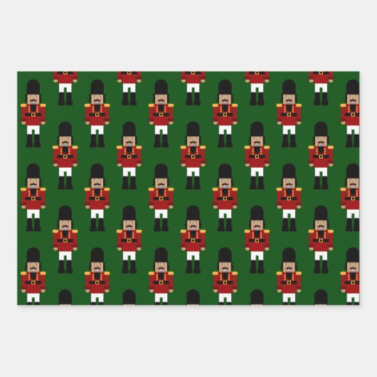 Nutcracker - geschenkpapier set (Vorderseite 2)