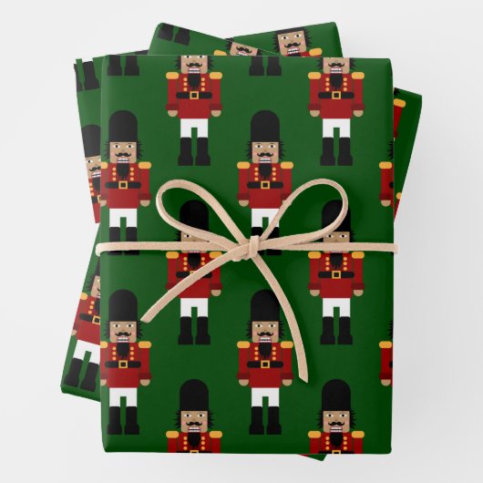 Nutcracker - geschenkpapier set (Beispiel)