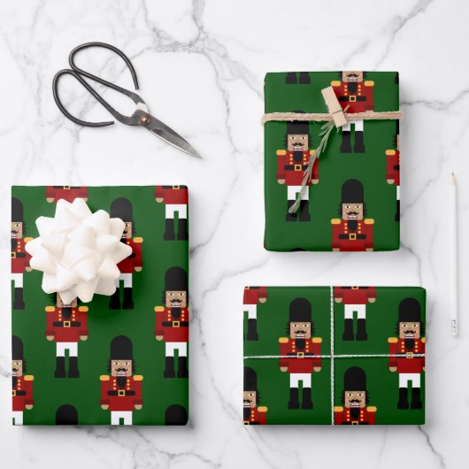 Nutcracker - geschenkpapier set (Vorderseite)