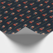 Nutcracker Geschenkpapier Weihnachten/Feiertag (Ecke)