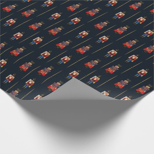 Nutcracker Geschenkpapier Weihnachten/Feiertag (Ecke)