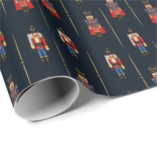 Nutcracker Geschenkpapier Weihnachten/Feiertag (Rolleneckpunkt)