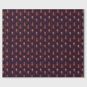 Nutcracker Geschenkpapier Weihnachten/Feiertag (Flach)