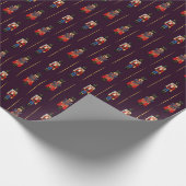 Nutcracker Geschenkpapier Weihnachten/Feiertag (Ecke)