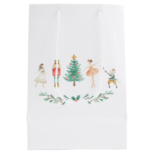 Nutcracker-Geschenktasche Mittlere Geschenktüte (Rückseite)