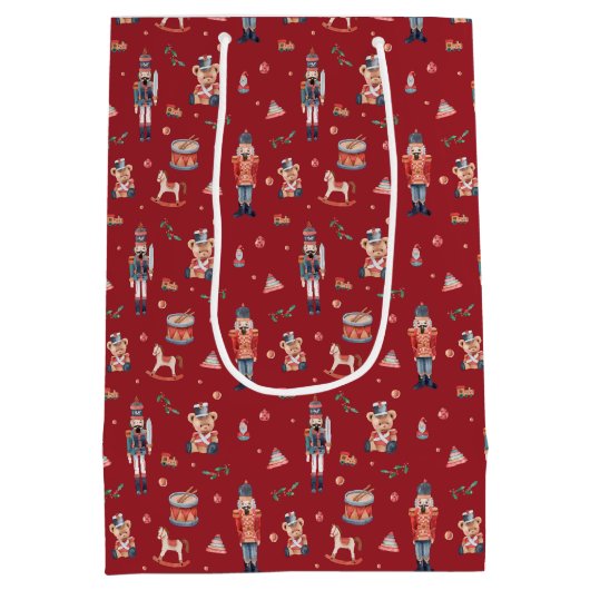 Nutcracker-Geschenktasche Mittlere Geschenktüte (Rückseite)