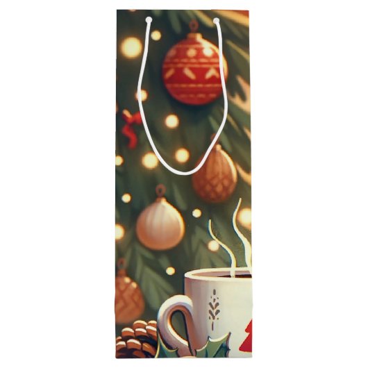 Nutcracker Geschenktüte Für Weinflaschen (Rückseite)