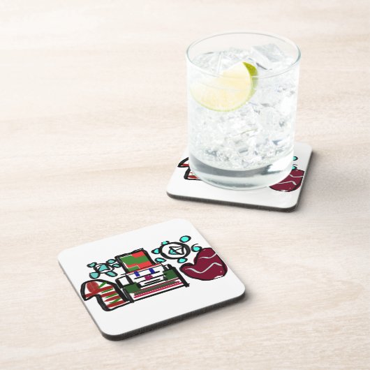 Nutcracker Getränkeuntersetzer (Rechte Seite)
